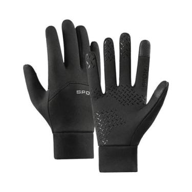 Imagem de Luvas De Ciclismo De Inverno Com Tela Sensível Ao Toque Para Homens E 