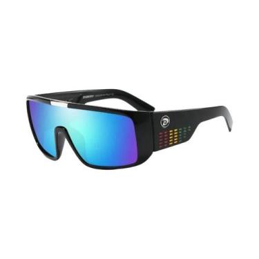 Imagem de Óculos De Sol Esportivos Para Ciclismo Com Lente Única Grande, À Prova