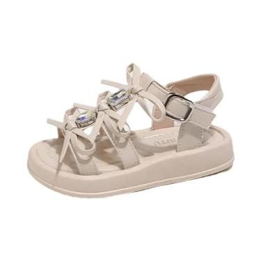 Imagem de Sandálias Retro De Princesa Para Meninas Com Cristais E Diamantes, Cal