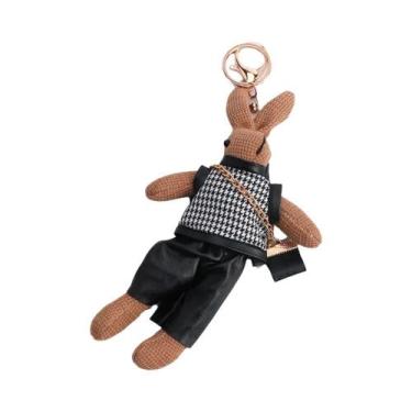 Imagem de Chaveiro De Coelho Coreano Fofo Com Pés Longos, Boneca Requintada, Pin
