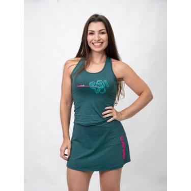 Imagem de Regata Dry Cool Feminina Vector Verde Escuro - Bravo, GG