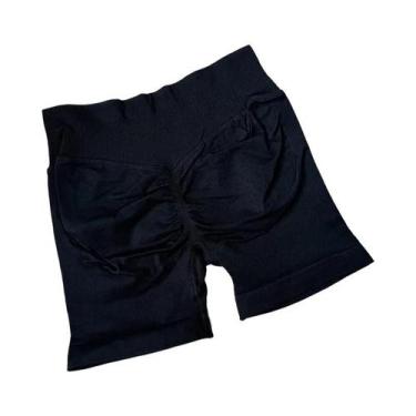 Imagem de Shorts Esportivos Femininos De Cintura Alta Para Verão, Respiráveis, C
