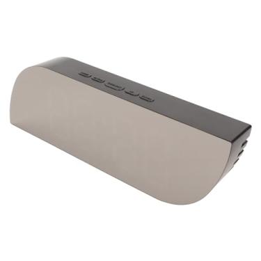 Imagem de Despertador digital espelhado de LED, tela grande com tempo de umidade e temperatura, conversão 12H 24H, função soneca de alarme, modo noturno, escurecimento automático para quarto, escritório,