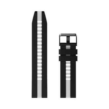 Imagem de Pulseira Curvada De 22mm Para Zeblaze Vibe 7 pro Lite Stratos 2 3 Btal