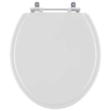 Imagem de Assento Sanitario Poliester Buzios Cinza Para Vaso Hervy