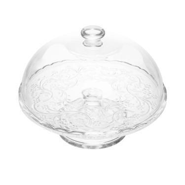 Imagem de Boleira de Cristal com Pé e Tampa Daisy 29 cm Wolff