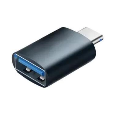 Imagem de Adaptador Tipo C Para USB Masculino Com Carregamento Rápido E Transfer