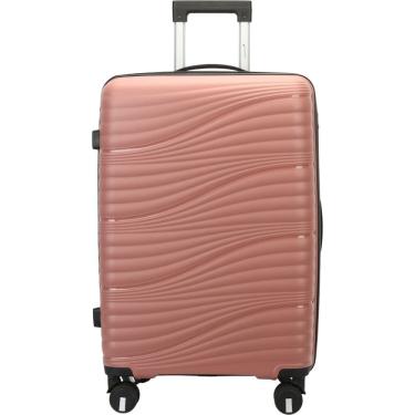 Imagem de Mala de Viagem Grande Porte Rodas 360° em ABS Resistente Cadeado com Segredo Cruzeiro 6007-M28