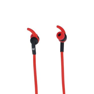 Imagem de Fone De Ouvido Bluetooth Para Esporte Newlink Runner Hs116 Preto/Vermelho