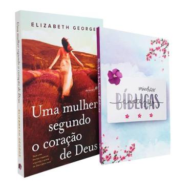 Imagem de Kit Mulher Segundo o Coração de Deus + Caderno Minhas Anotações Bíblic