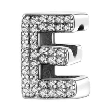 Imagem de Pulseira De Prata 925 Com Berloques De 26 Letras Clássicas Para Mulher