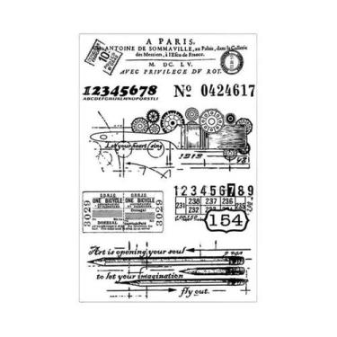 Imagem de Carimbo De Silicone Transparente Para Artesanato DIY, Scrapbook, Notas