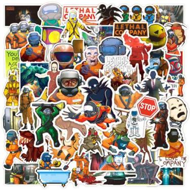 Imagem de Adesivos de vinil impermeável Lethals Companys, anime, 50 unidades - y
