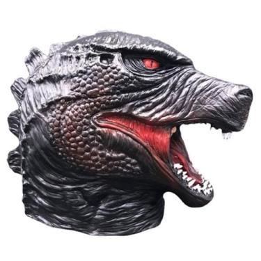 Imagem de Máscara de cosplay Godzillass Latex Halloween Carnaval Páscoa - yiweis