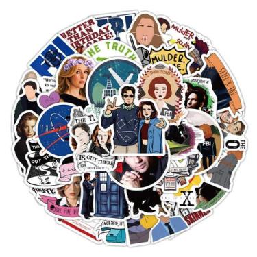 Imagem de Pacote de adesivos XSfiles Anime 50 unidades de adesivos decorativos d