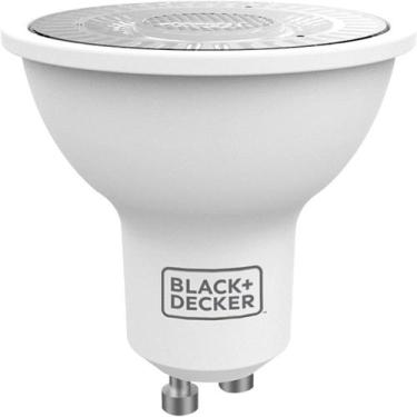 Imagem de Lampada Led Dicroica Branca 6W Bivolt Base GU10 Black+Decker - BLACK D