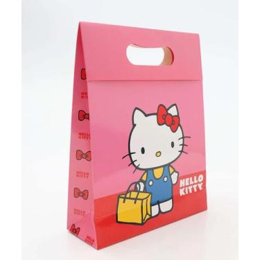 Imagem de Embalagem Presente Sacola Hello Kitty Sanrio Rosa-04084, UN, Rosa