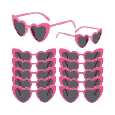 Imagem de Óculos De Sol Femininos Em Formato De Coração, Design Vintage, 12-16 P