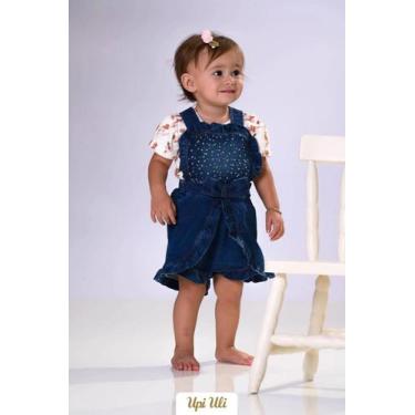 Imagem de Banho De Sol De Bebê C/Body Jeans/Suedine Carolla - Upi Uli, M
