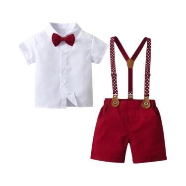 Imagem de Conjunto De Roupas De Verão Para Meninos Com Estampa De Estrelas, Cami