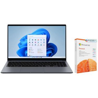 Imagem de Notebook Samsung Galaxy Book4 Intel Core i3 - 8GB RAM SSD 256GB + Micr