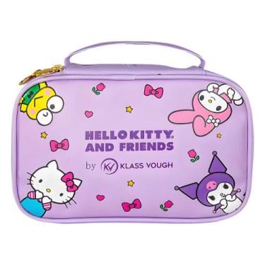 Imagem de Necessaire Estruturada Hello Kitty and Friends by Klass Vough Lilás Re