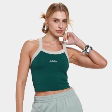 Imagem de Top Adidas CP Feminino, Verde, G
