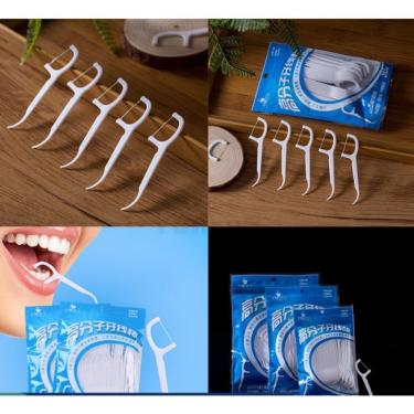 Imagem de Fio Dental Infantil OEM em Formato de Arco Ultra Fino para Higiene Bucal com Polietileno Seguro 150 Fios