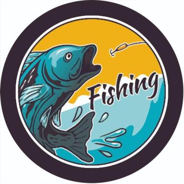 Imagem de Capa de estepe para Ecosport Crossfox Pescaria Fishing CN149 - Lorben