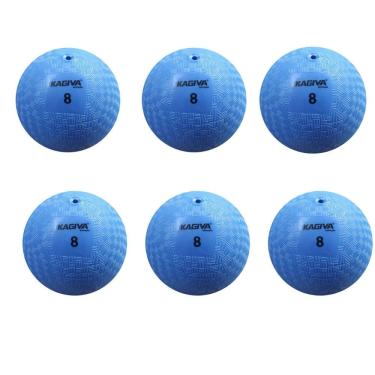 Imagem de Kit 06 Bola De Iniciação Kagiva N8 De Borracha