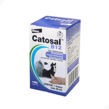 Imagem de Suplemento Injetável Catosal B12 20Ml Bovinos Equinos Suínos Medida:20