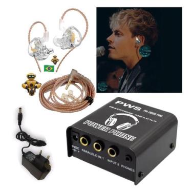 Imagem de Kit Monitor Com Fio PH200 Fone IN Ear EDX Pro X Dual driver Serie X Es