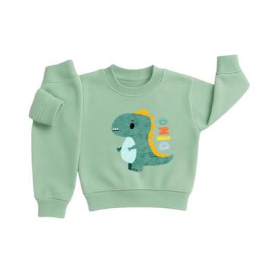 Imagem de Conjunto Moletom Infantil Bebê Menino Peluciado Roupa Inverno Flanelad