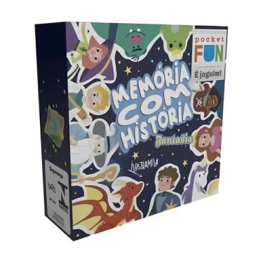 Imagem de Jogo da Memoria com Historia Fantasia Cooper Fun 10015