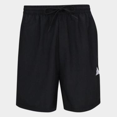 Imagem de Calção Chelsea Adidas Masculino, Preto, Branco, G