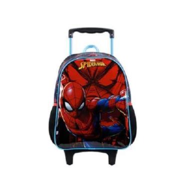 Imagem de Mochila Rodinha G Escolar Spider Man Homem Aranha Marvel - Xeryus