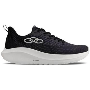 Imagem de Tênis Olympikus Acqua 316 Tecido Feminino, 39, Preto