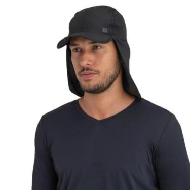 Imagem de Boné Legionário África com Proteção Solar UV.Line, Preto