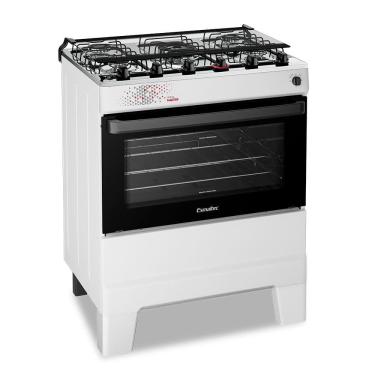 Imagem de Fogão Esmaltec Ideal Master 5 Bocas 50L Bivolt Branco Com Acendimento Automático E Trip...