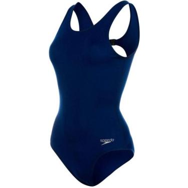 Imagem de Speedo Maio De Natação Feminino Clipback 20537, Marinho, G