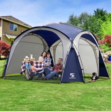 Imagem de Tenda de dossel de praia UNICAMPER UNC-1212S 3,7x3,7m impermeável