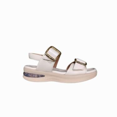 Imagem de Piccadilly Sandalia Papete Feminina SoftStep Ref. 599003, Off white, 3