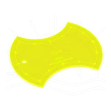 Imagem de Régua Kriativa - Gabarito Apple Core 11cm