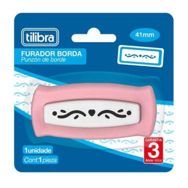 Imagem de Furador Tilibra Borda Decorativa Coração 41mm