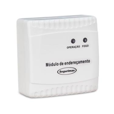 Imagem de Módulo de Endereçamento Segurimax para Sistemas de Controle com Design Compacto e Materiais Resistentes