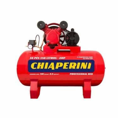 Imagem de Compressor De Ar M.pressão 10-150 Tri 2hp 150l Chiaperini