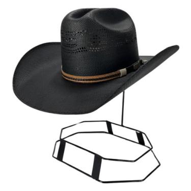 Imagem de Chapéu Country Original Eldorado Bangora American Preto Leve e Confotá
