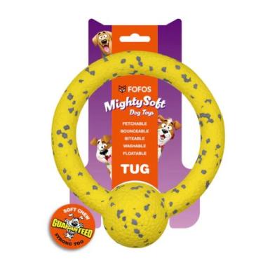 Imagem de Brinquedos para Cães - ETPU Pipoca Super Leve - Puller/Puxador fofos