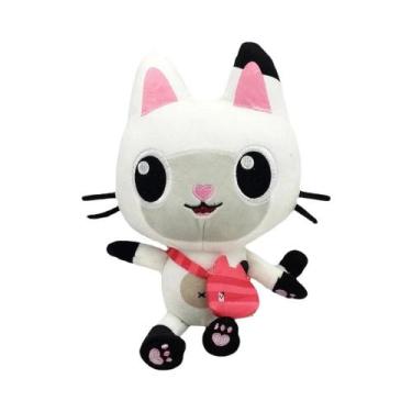Imagem de Brinquedo De Pelúcia Gato Sorridente Para Crianças, Boneca Gabby Dollh