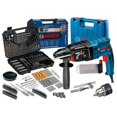 Imagem de Martelete Rompedor Bosch Gbh 2-24d 820w 127v + Kit 103 Pçs, 110V
